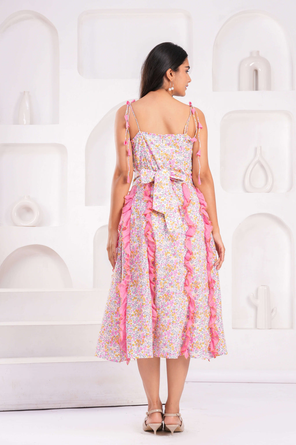 Cotton summer midi Dress