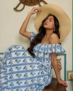 Block printed dresses