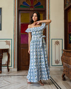 Block printed dresses