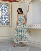 Block printed dresses