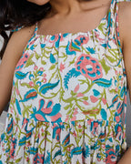 Block printed dresses