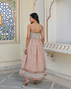 Block printed dresses