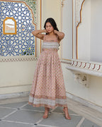 Block printed dresses