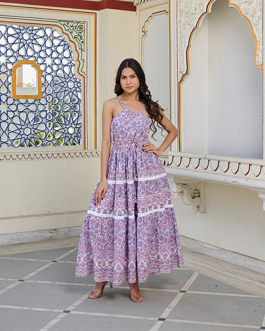Block printed dresses