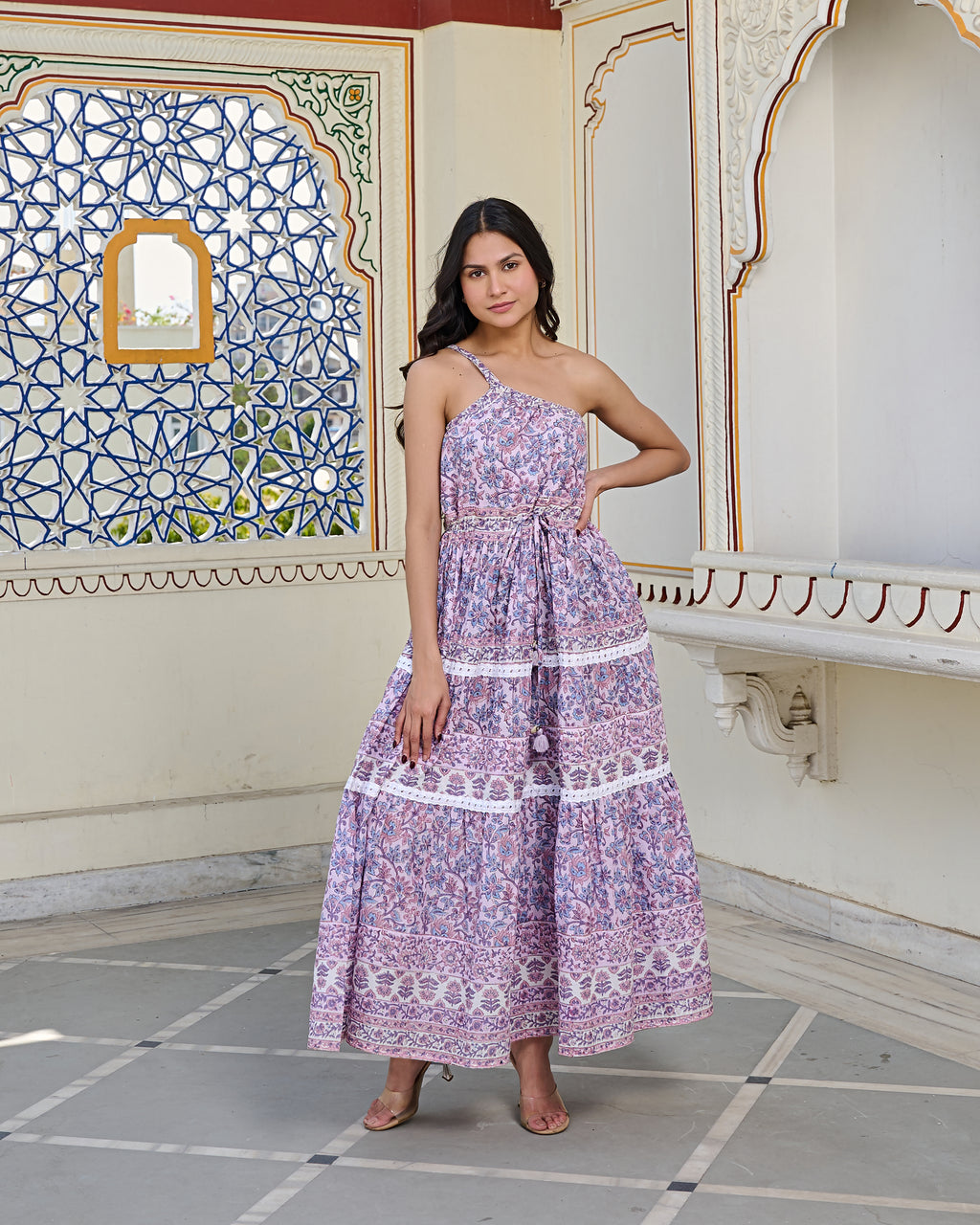 Block printed dresses