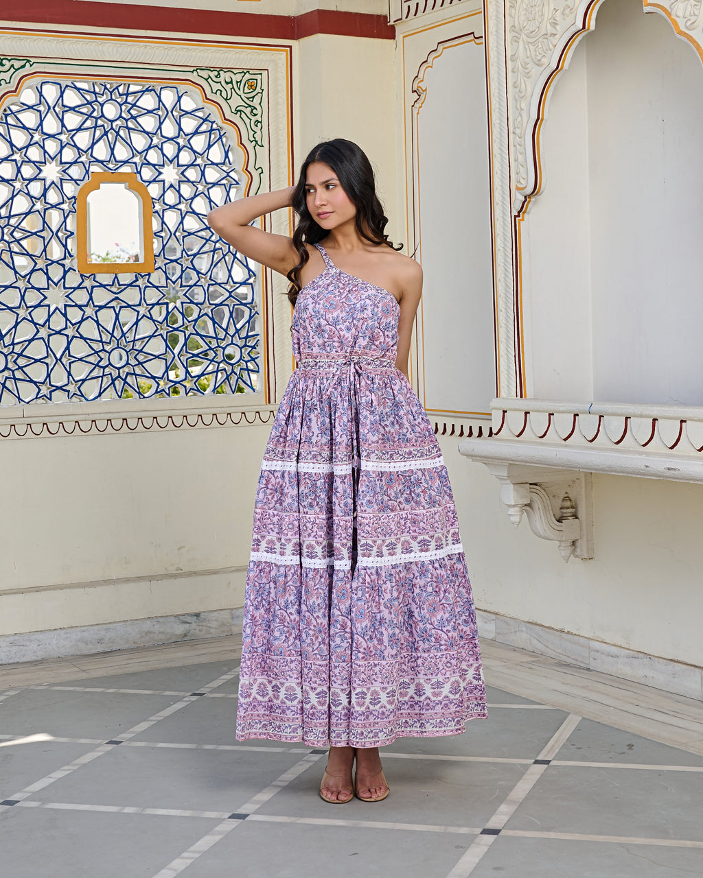 Block printed dresses