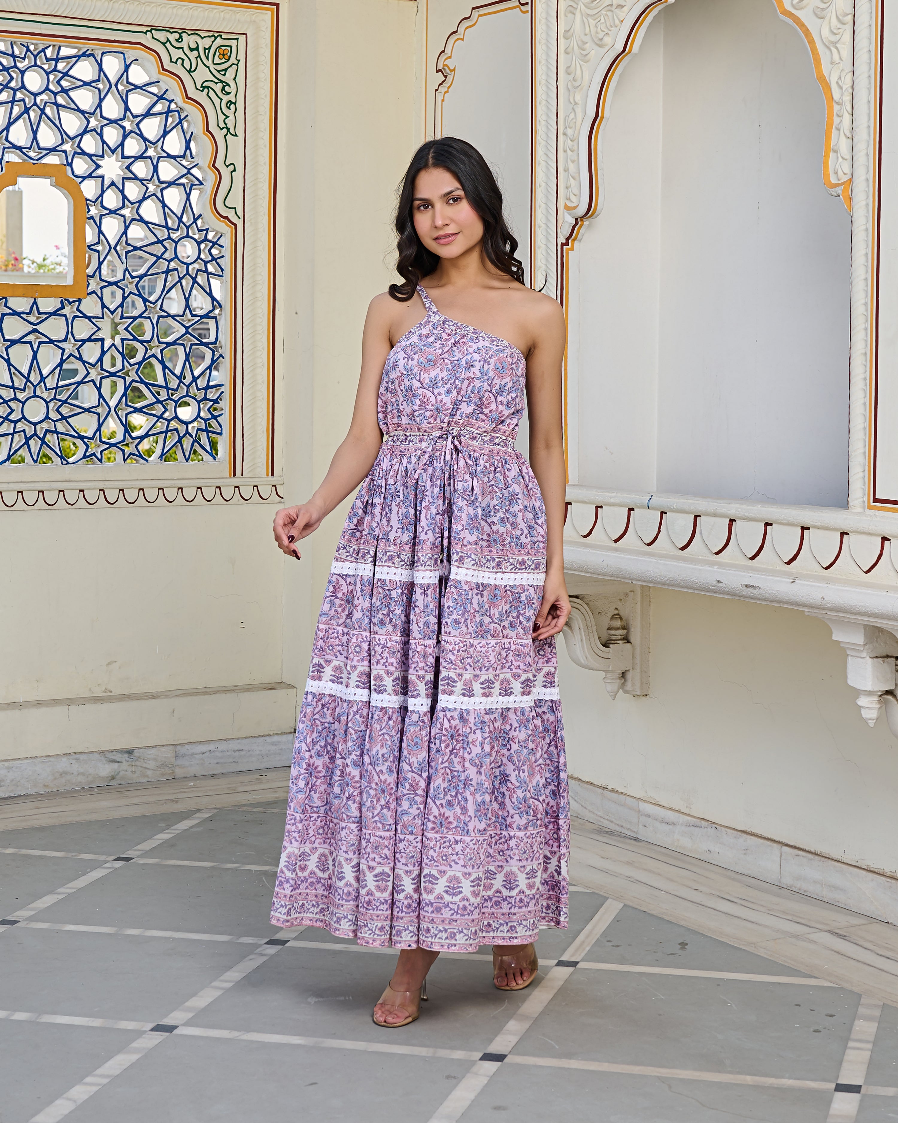 Block printed dresses