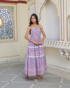 Block printed dresses