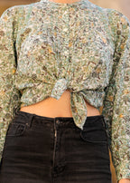 Hand Block printed Aaliya Shirt
