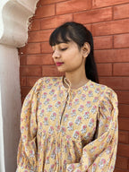 Hand Block printed Cotton paisley Tops