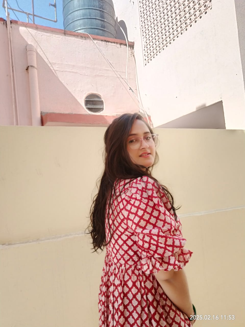 Hand Block Printed Scarlet Maxi Red