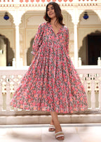 Emilie Midi Blush Pink