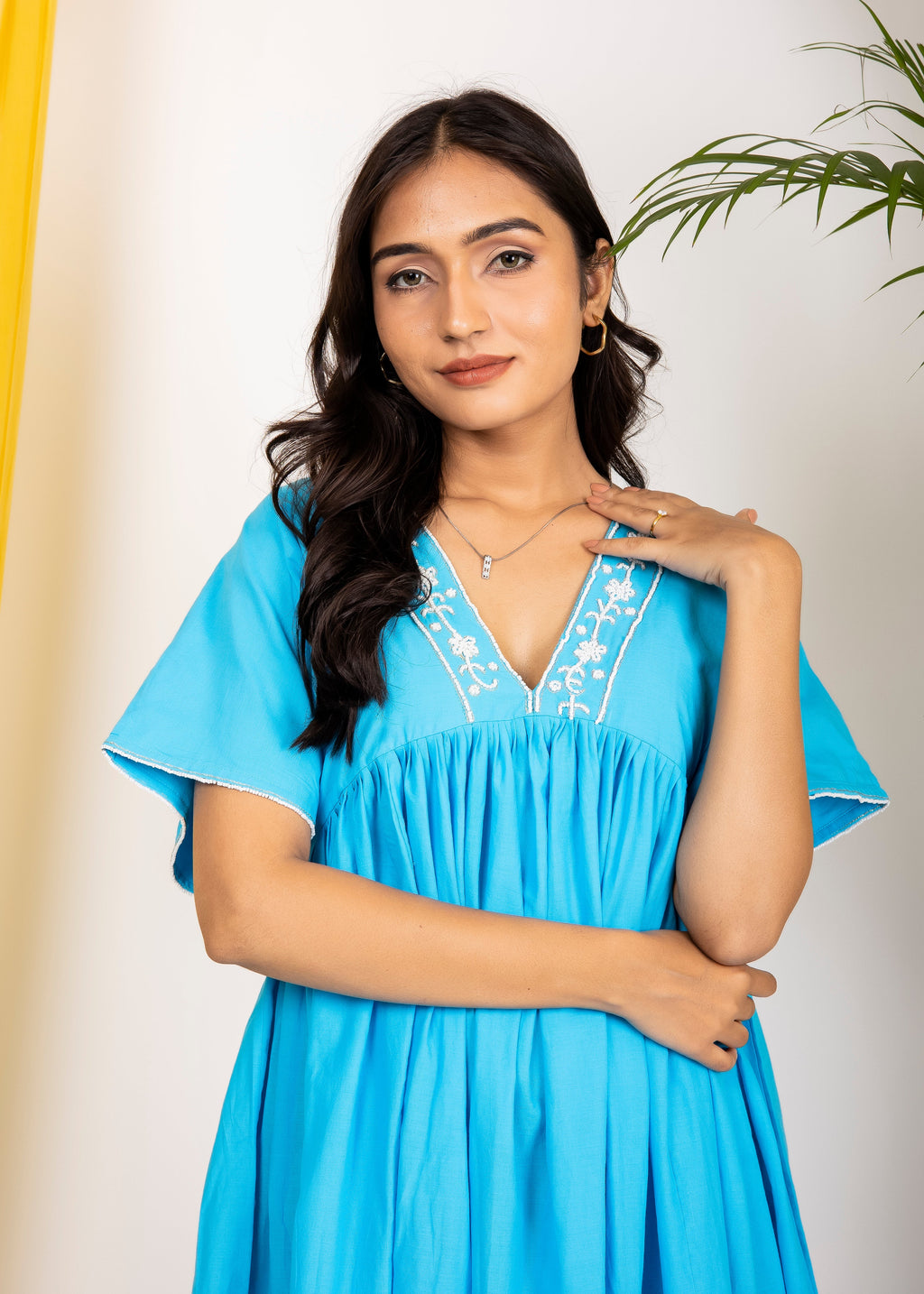 Nora Midi Ocean Blue