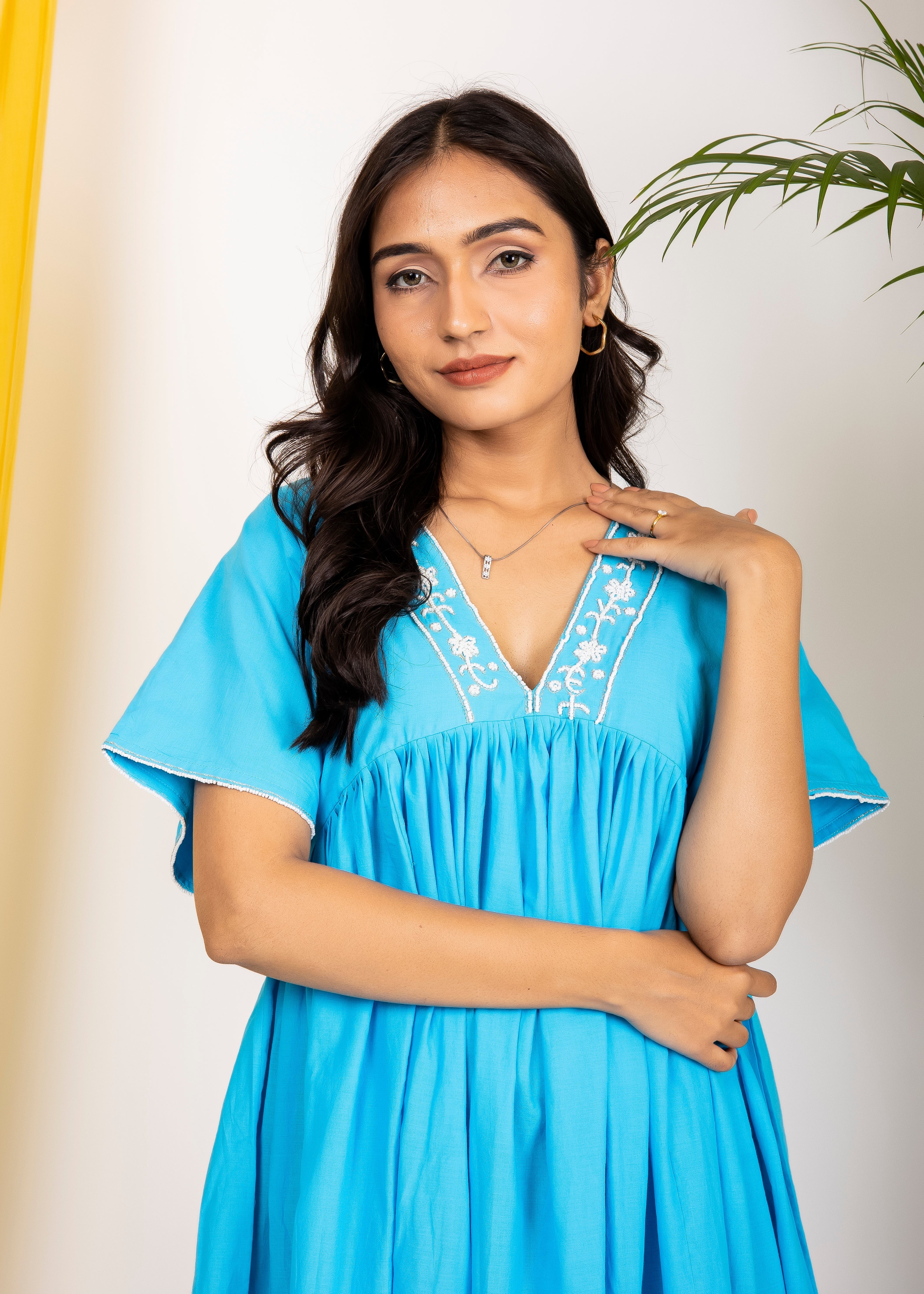 Nora Midi Ocean Blue