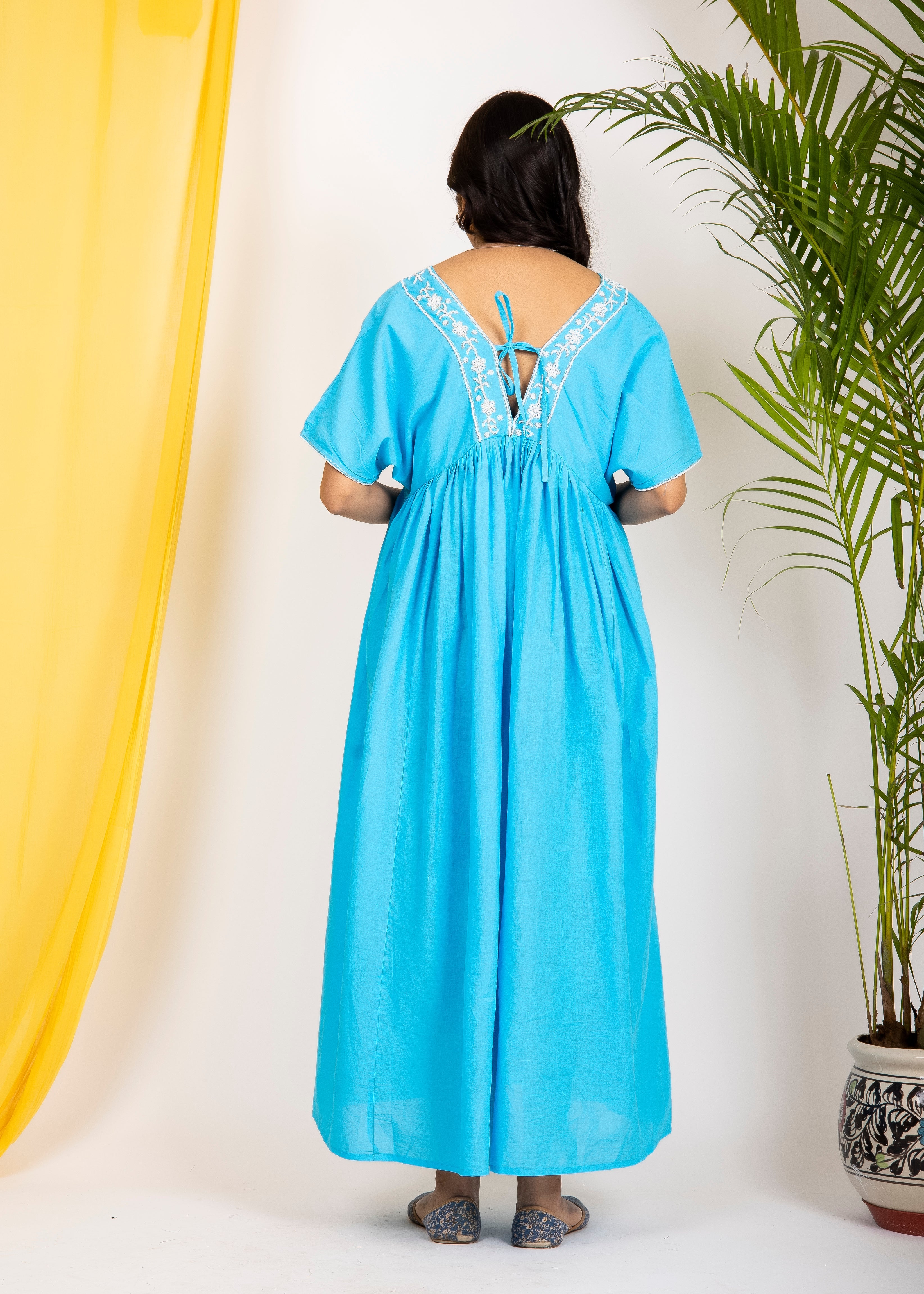 Nora Midi Ocean Blue